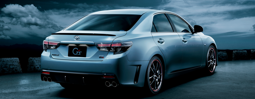 新型マークX Gs 白 リア