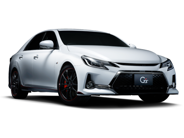 新型マークX Gs 右フロント