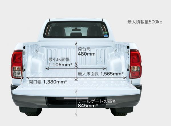 ハイラックス 荷台