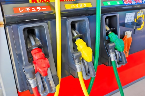 ガソリンスタンドの給油機